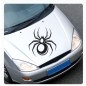 Preview: Spinne Spider Motorhauben Autoaufkleber Auto Aufkleber Sticker A4232