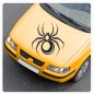 Preview: Spinne Spider Motorhauben Autoaufkleber Auto Aufkleber Sticker A4232