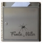 Preview: Briefkastenaufkleber Spinne Namen Aufkleber Sticker B010