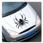 Preview: Spinne Spider Motorhauben Autoaufkleber Auto Aufkleber Sticker A4235