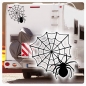 Preview: Spinnennetz Spinne Spider Wohnmobil Aufkleber Wohnwagen Sticker WoMo038