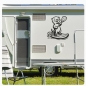 Preview: Stand-Up-Paddling Otter Wohnmobil Aufkleber Wohnwagen lustig Caravan Sticker WoMo489