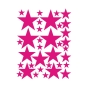 Preview: 35 Sterne Stern Autoaufkleber Star Stars Auto Aufkleber Tattoo Sticker A019