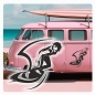 Preview: Wohnmobil Aufkleber Surfer Girl Wohnwagen Caravan Sticker WoMo443