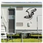 Preview: Wohnmobil Aufkleber Surfer Girl Wohnwagen Caravan Sticker WoMo443