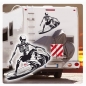 Preview: Surfer Surfing Surfen Skeleton Wohnmobil Aufkleber Wohnwagen Caravan Wohnwagen Sticker WoMo429