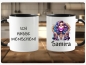 Preview: personalisierte Bubblegum Bubble Gum Girl Tasse Kaffeetasse Teetasse Kakaotasse Tasse TA002