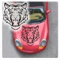 Preview: Tribal Tiger Motorhauben Auto Aufkleber Sticker A1090