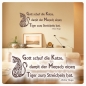 Preview: Tiger Katze Wandtattoo Wandaufkleber Zitat Victor Hugo Lounge W588