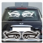 Preview: Tribal Eyes Augen Autoaufkleber Auto Aufkleber Sticker A999