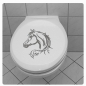 Preview: Tribal Horse Pferd WC Deckel Aufkleber Wandtattoo  TDA043