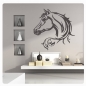 Preview: Tribal Horse Pferd Wandtattoo Walltattoo Wandaufkleber W224