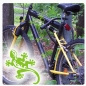 Preview: Gecko Gekko Echse Fahrrad Aufkleber Sticker SET Eidechse F121