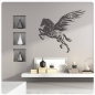 Preview: Flames Flammen Pegasus Pferd Wandtattoo Walltattoo Wandaufkleber W204