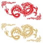 Preview: Dragon DRACHE Drachen Wandtattoo Asia Tribal Wandaufkleber Tribals W3066