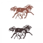 Preview: Pferd Pferde Stute Fohlen Wandtattoo Wandaufkleber Walltattoo W339