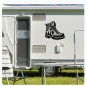 Preview: Wohnmobil Aufkleber Wandern Wanderstiefel Wald Berge Wohnwagen Caravan Sticker WoMo446