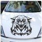 Preview: Autoaufkleber Katze Wildkatze Aufkleber Motorhauben Aufkleber Sticker A409