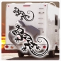 Preview: Gecko Echse Wohnmobil Aufkleber Wohnwagen Caravan Sticker WoMo001