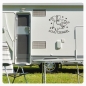 Preview: Wohnmobil Aufkleber Schutzengel Elefant Engel WoMo Caravan Aufkleber Sticker WoMo152