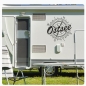 Preview: Kompass Rose Ostsee Compass Wohnmobil Aufkleber Wohnwagen Caravan Sticker WoMo480