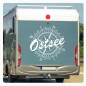 Preview: Kompass Rose Ostsee Compass Wohnmobil Aufkleber Wohnwagen Caravan Sticker WoMo480