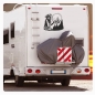 Preview: Bergsteigen Wandern Wohnmobil Aufkleber Caravan Sticker WoMo487