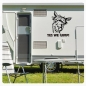 Preview: Alpaka YES WE CAMP! Wohnmobil Aufkleber Caravan Sticker WoMo306