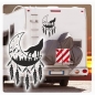 Preview: heulender Wolf Traumfänger Mond Wohnmobil Aufkleber Caravan Sticker WoMo409