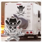 Preview: Cowboy Hut Metal Hands Wohnmobil Wohnwagen Caravan Aufkleber WoMo291