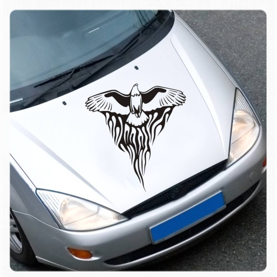 Tribal Adler Eagle Flames Autoaufkleber Auto Aufkleber Sticker A370