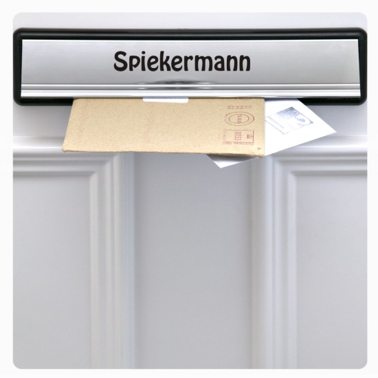 Briefkastenaufkleber Name  Wunschname Aufkleber B018