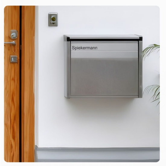 Briefkastenaufkleber Name Wunschname Aufkleber B019