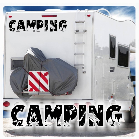 Wohnmobil Aufkleber Camping WoMo Caravan Aufkleber Sticker WoMo258