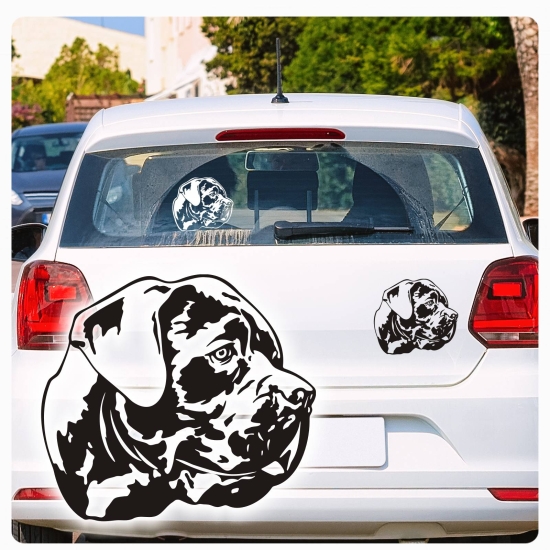Cane Corso Autoaufkleber Auto Aufkleber Sticker Hund Pfoten A805