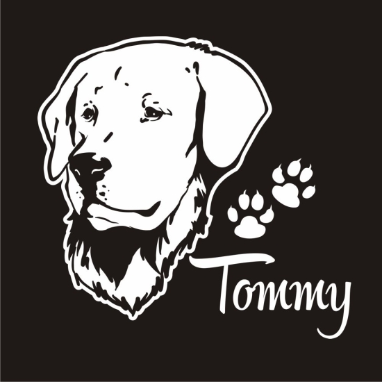 Hundeaufkleber Golden Retriever  Auto Aufkleber Autoaufkleber Sticker A270