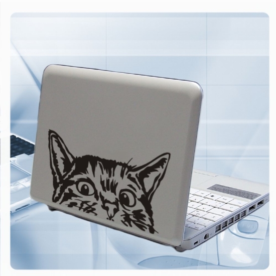 Katze Kätzchen Laptop Notebook Skin Aufkleber Netbook Tattoo LT008