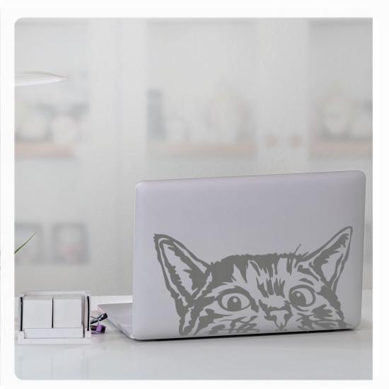 Katze Kätzchen Laptop Notebook Skin Aufkleber Netbook Tattoo LT008