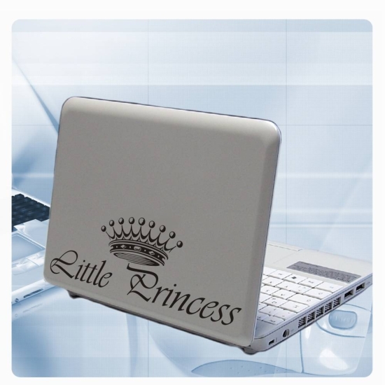 Litte Princess Laptop Notebook Skin Aufkleber Netbook Tattoo LT032
