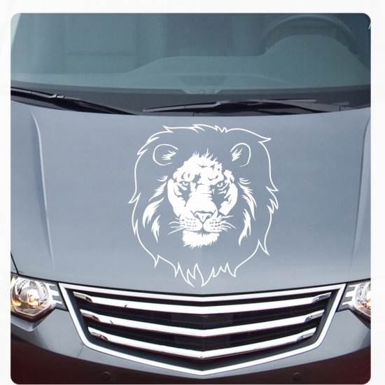 Tribal Löwe Autoaufkleber Auto Aufkleber Sticker Motorhauben Haube Lion A4028