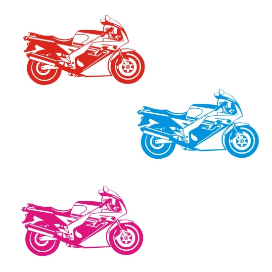Fahrzeug Stickers für Autos und Motorräder - TenStickers