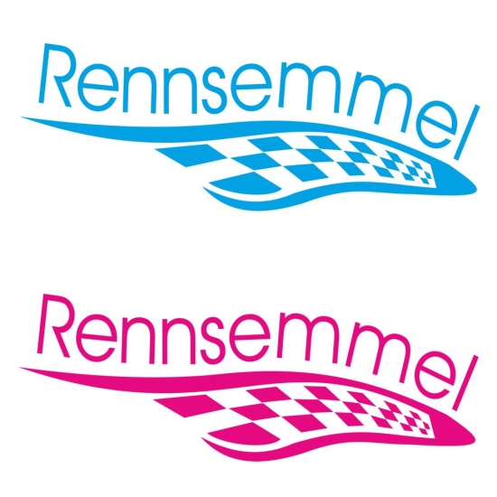 Racing Race Flag Rennsemmel Auto Aufkleber Autoaufkleber Sticker A2006