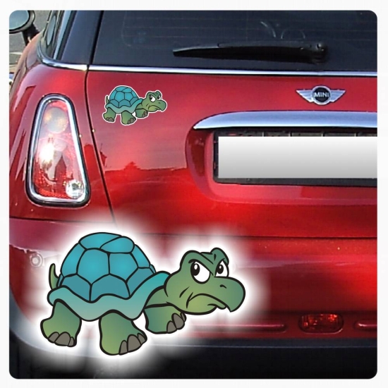 Turtle Autoaufkleber Schildkröte Sticker Digitaldruck DA511