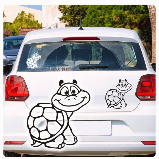 Schildkröte Turtle Auto Aufkleber Autoaufkleber Sticker  A1248