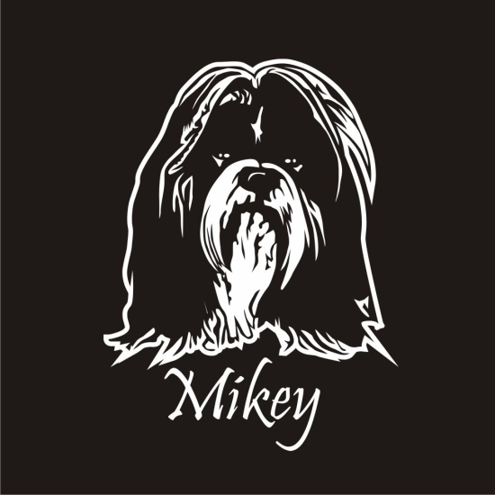 Shih Tzu Hundeaufkleber Autoaufkleber Auto Aufkleber Sticker A1129