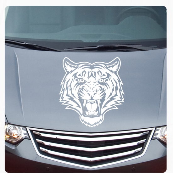Tribal Tiger Motorhauben Auto Aufkleber Sticker A1090