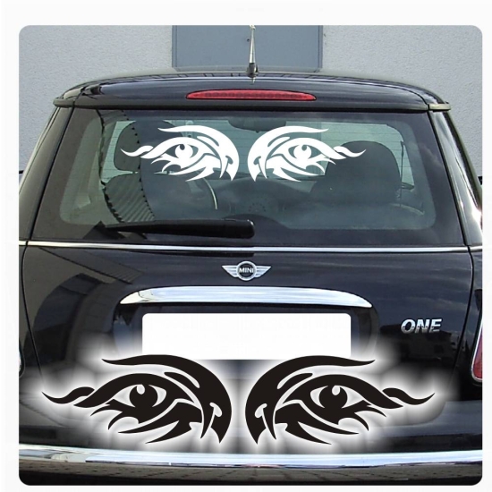 Tribal Eyes Augen Autoaufkleber Auto Aufkleber Sticker A996