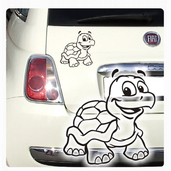 Autoaufkleber Turtle Schildkröte Sticker Aufkleber Turtle A4118