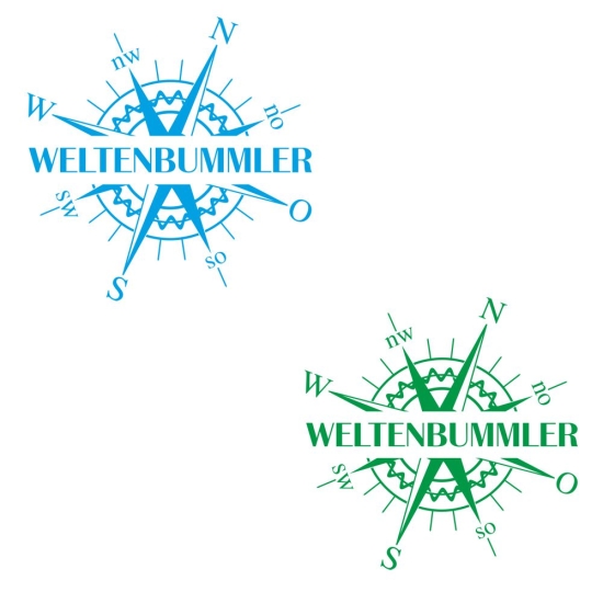 Kompass Rose Weltenbummler Compass Wohnmobil Aufkleber Wohnwagen Caravan Sticker WoMo477