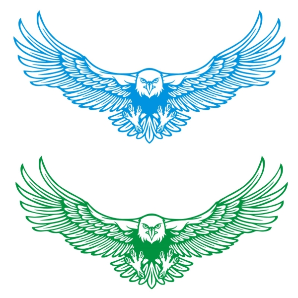 Autoaufkleber Adler Tribal Eagle Auto Aufkleber Heckscheibe Sticker Tattoo A757